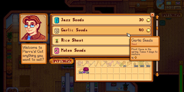 Stardew Valley Garlic Seeds