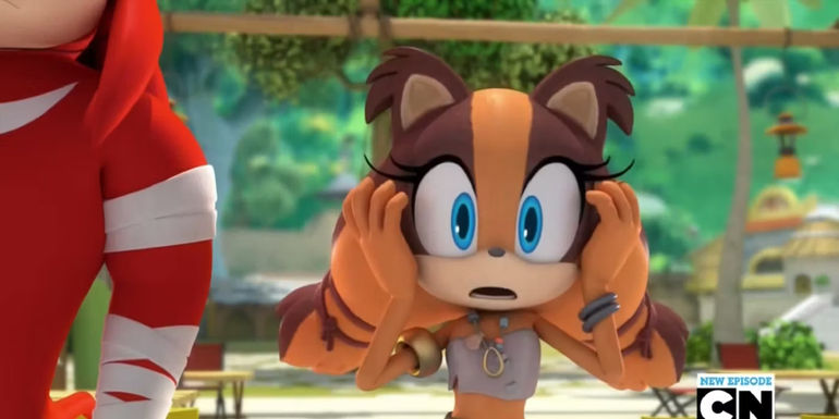 Sticks the Badger in Sonic Boom