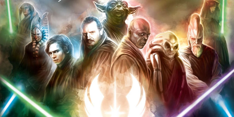 Art for Marc Sumerak's book The Secrets of the Jedi