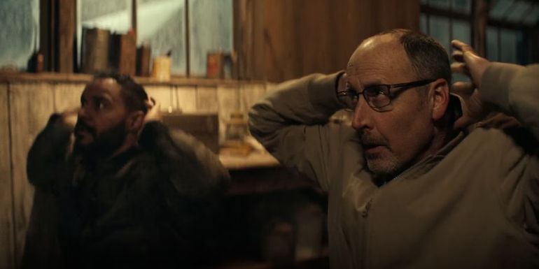 Jonathan Higgins as Little Wing engineer Johnson in Reacher season 2 finale