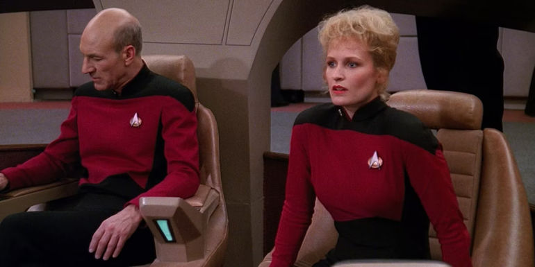 Star Trek TNG Best of Both Worlds Shelby Picard