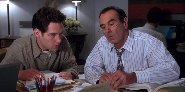 Paul Rudd and Dan Hedaya in Clueless