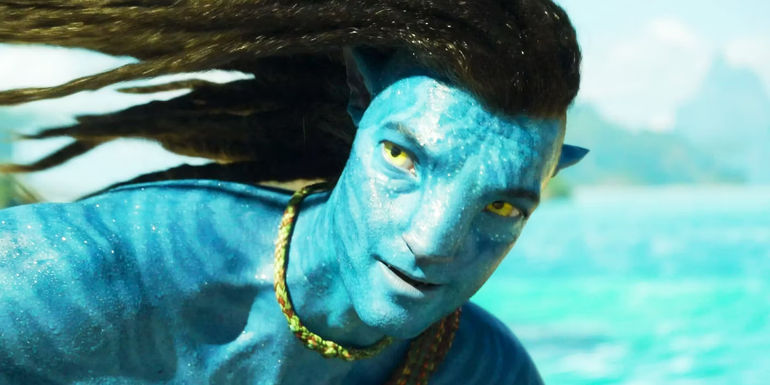 Jake Sully in Avatar: The Way of Water