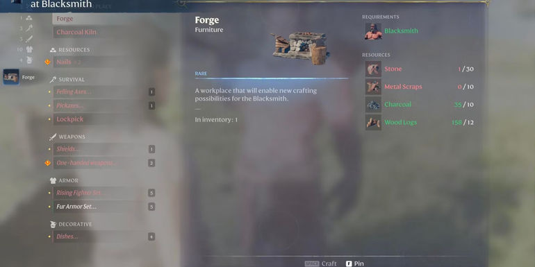 Mastering the Art of Crafting Metal Sheets in Enshrouded