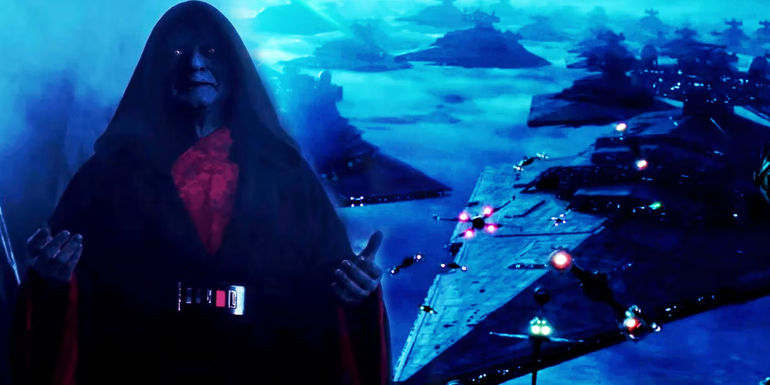 Palpatine on Exegol in Star Wars: The Rise of Skywalker
