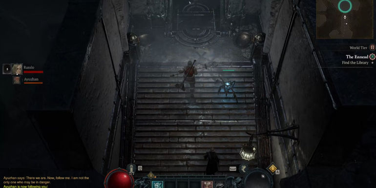 Diablo 4: the beginning of Vault