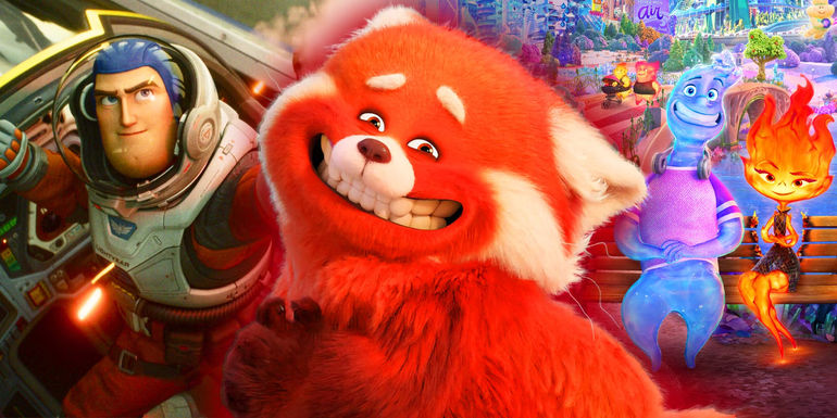 Lightyear, Turning Red, and Elemental