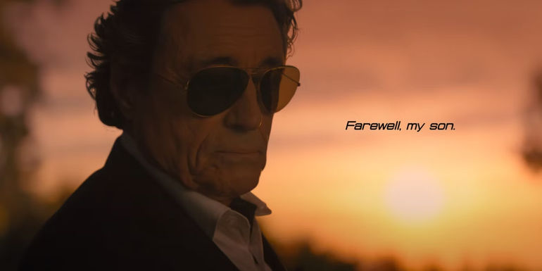 Winston says goodbye at the end of John Wick Chapter 4