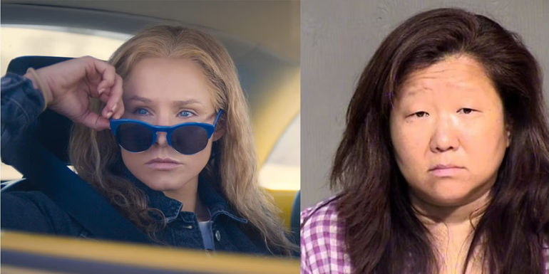 Queenpins Kristen Bell and real counterpart