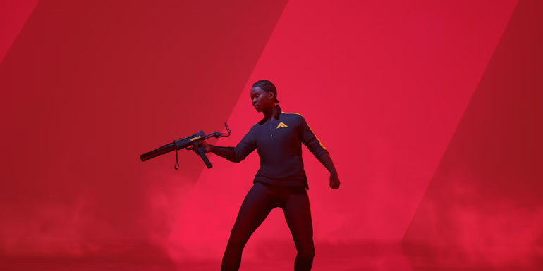 A Contestant of The Light Build in The Finals, having one of the best Light Gadgets and Guns