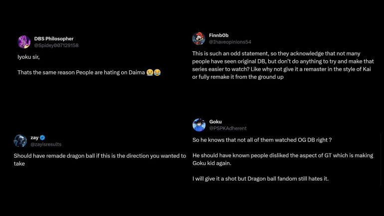 Fans reacting to Akio Iyoku's statement (Image via Sportskeeda/X)