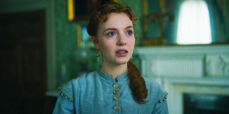 Harriet Slater as Clara Trenchard in Belgravia The Next Chapter episode 3