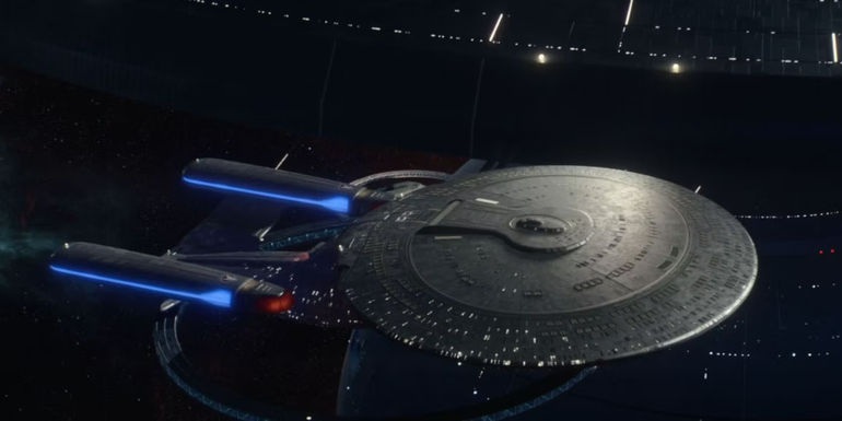 Star Trek Picard Season 3 Finale Enterprise-D Starfleet Museum