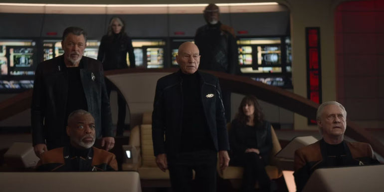 Star Trek Picard season 3 Picard Enterprise-D