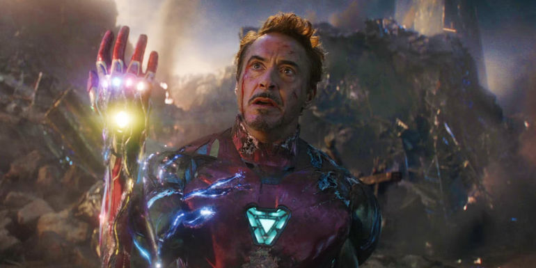 Tony Stark about to die battling Thanos in Avengers Endgame