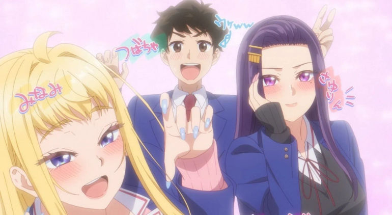 Minami (L), Tsubasa (M), and Sayuri (R), as seen in the anime (Image via Silver Link and Blade)