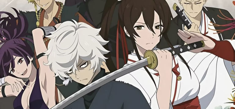 Gabimaru and Sagiri from Jigokuraku: Hell's Paradise.