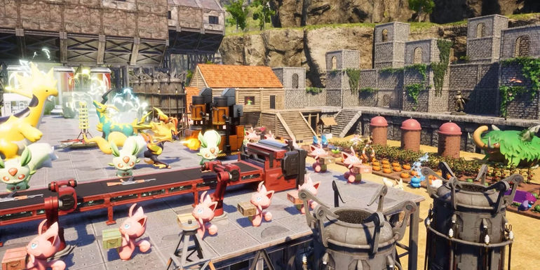 A Creative Palworld Player's Cozy Abode