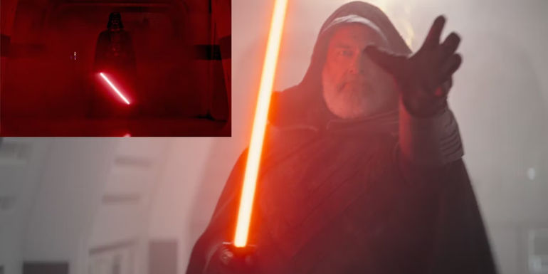 Baylan and Vader Hallways Comparison