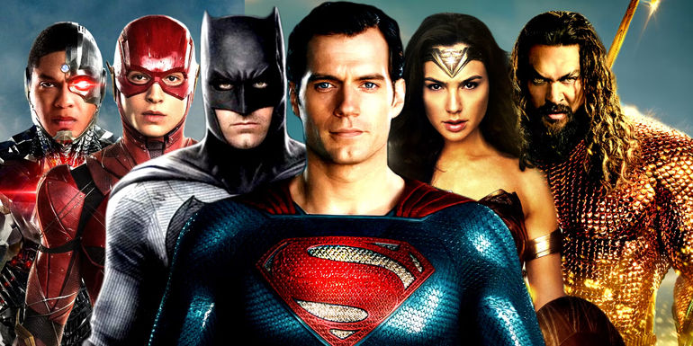 Henry Cavill's Superman and the Justice League in the DCEU Snyderverse
