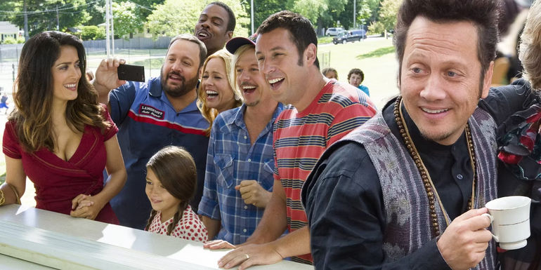 Tại sao Grown Ups 2 thiếu vắng Rob Schneider