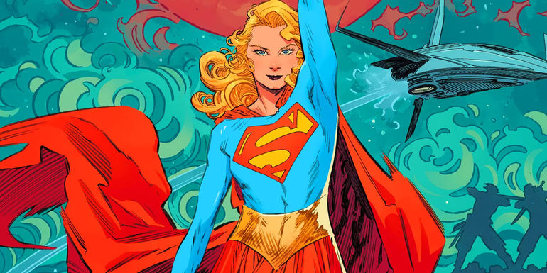 Supergirl looking proud in DC Comics