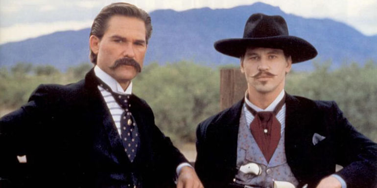 Wyatt Earp with Doc Holliday in Tombstone