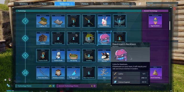 Palworld: Daedream's Necklace