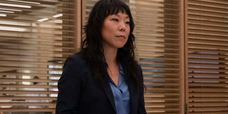 Ali Ann looks sternly in The Diplomat