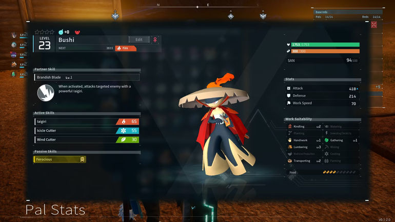 Palworld_Paldeck_Bushi