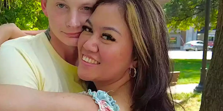 Citra 90 Day Fiance close up outside smilng