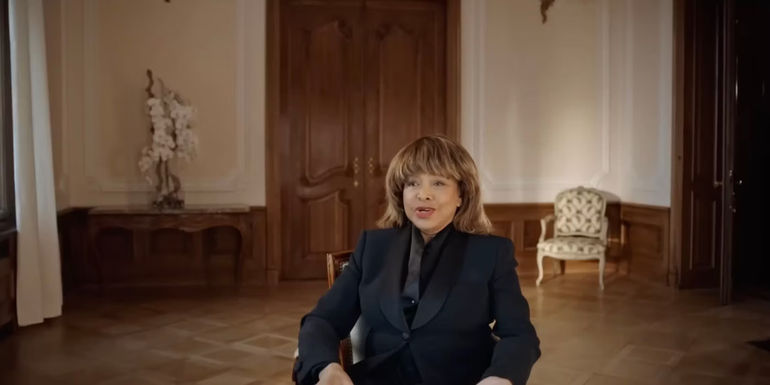 Tina Turner sit-down interview in Tina documentary