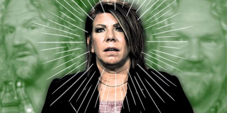 Montage of Sister Wives' Meri Brown and Kody Brown