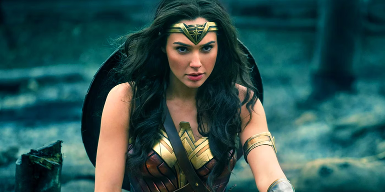 Gal Gadot as Diana Prince in Wonder Woman