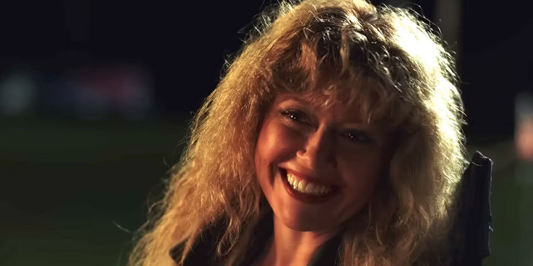 Natasha Lyonne smiling in Poker Face