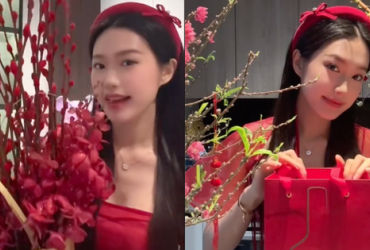 Không Gian Tết Tràn Ngập Sắc Xuân Trong Căn Nhà Của Đoàn Văn Hậu và Doãn Hải My