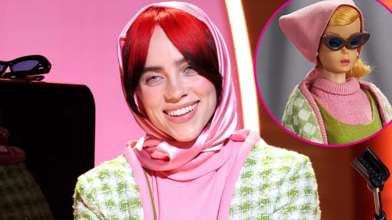 A Modern Interpretation of Retro Elegance: Billie Eilish's Glamorous Tribute at the 2024 Grammys