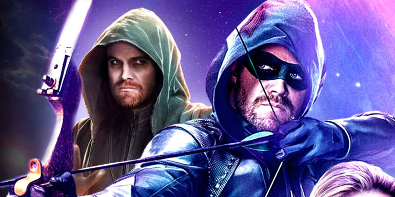 Stephen Amell as Oliver Queen aka Green Arrow and The Spectre in the Arrowverse