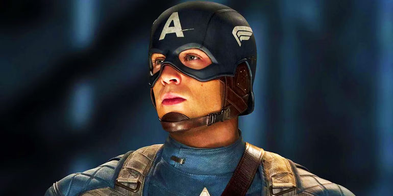 Steve Rogers' Captain America in The First Avenger