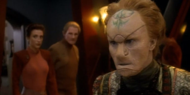 Jeffrey Combs as Tiron in Deep Space Nine