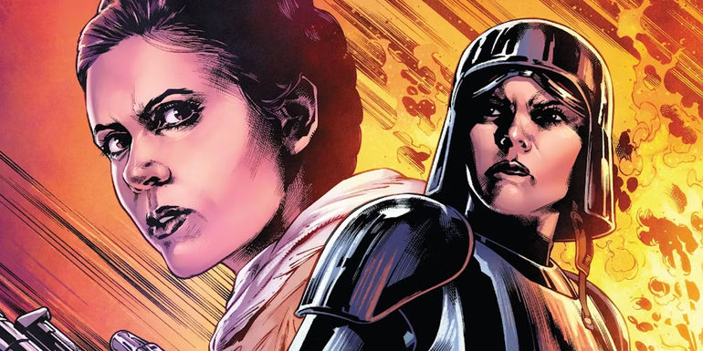 Leia and Commander Zahra