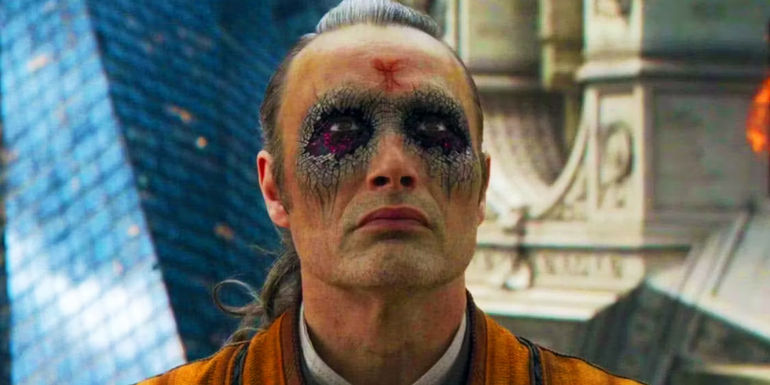 Mads Mikkelsen's Kaecilius in 2016's Doctor Strange