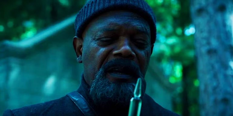 Samuel L. Jackson's Nick Fury and the Harvest in Secret Invasion