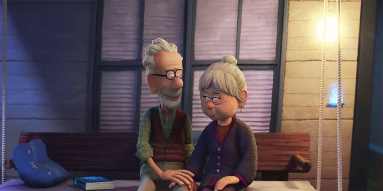 Orion and the Dark elderly Orion and Sally