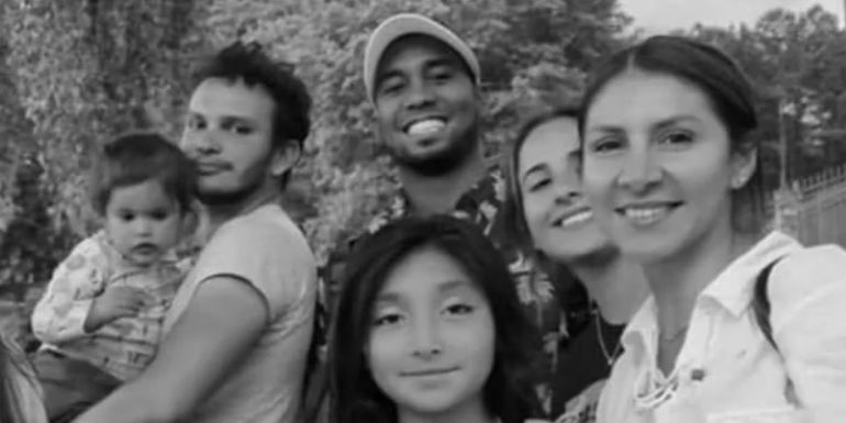 Pedro Jimeno from The Family Chantel with Antonella and Laura