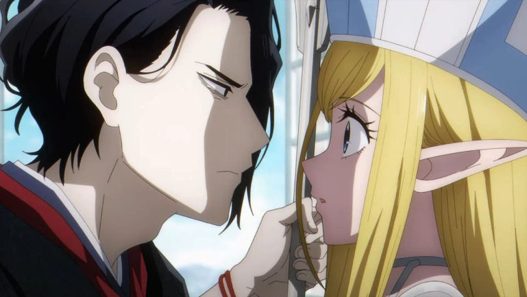 Sensei and Annette, as seen in the anime (Image via AtelierPontdarc)