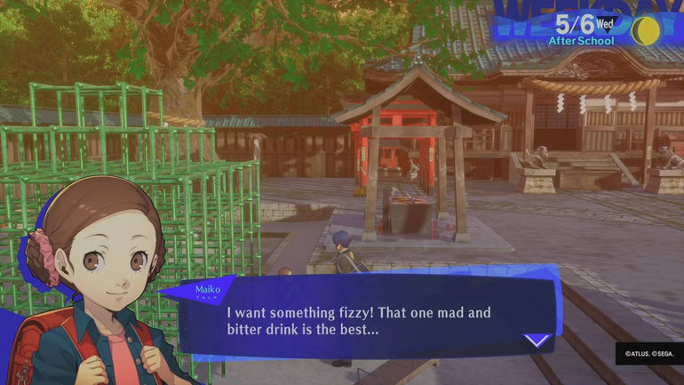 Persona 3 Reload_Maiko Drink Clue