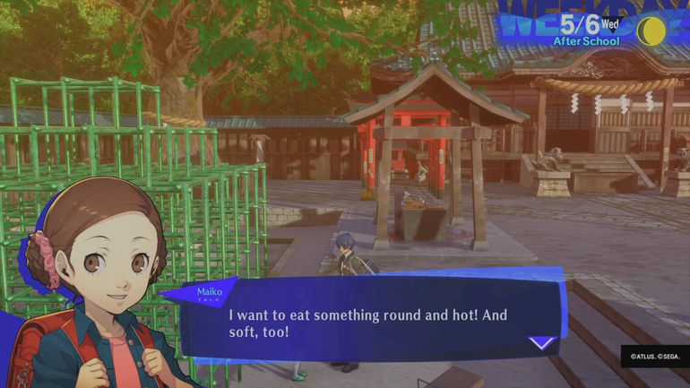 Persona 3 Reload_Maiko Social link_Food
