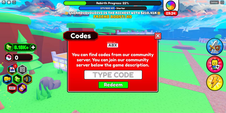 Roblox Anime Power Tycoon Codes (3)