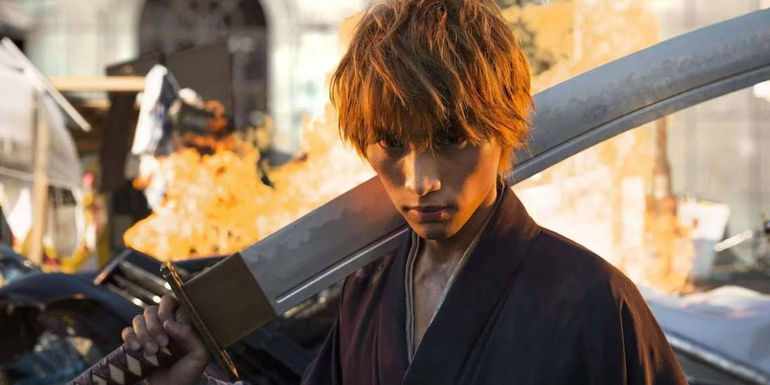 Sota Fukushi as Ichigo Kurosaki in the live-action adaptation of Bleach.